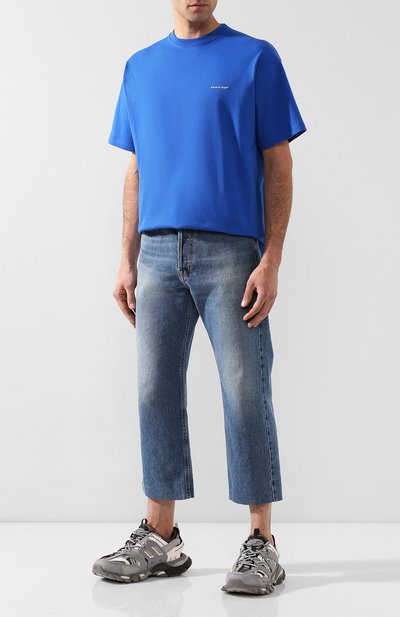 Хлопковая футболка BALENCIAGA, арт. 556150/TBV43, фото 2