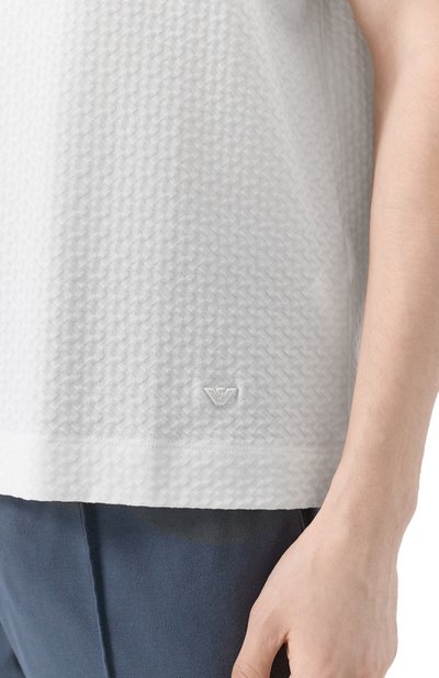 Хлопковая футболка EMPORIO ARMANI, арт. EM001289/AF10762, фото 5