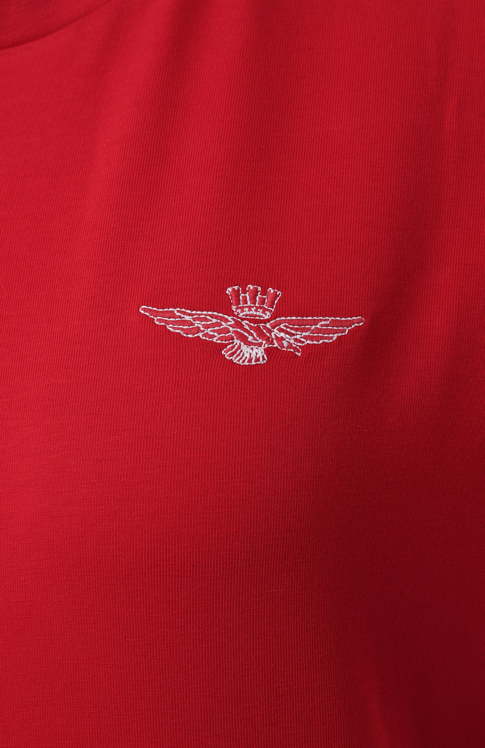 Хлопковая футболка AERONAUTICA MILITARE, арт. TS2381DJ675, фото 6