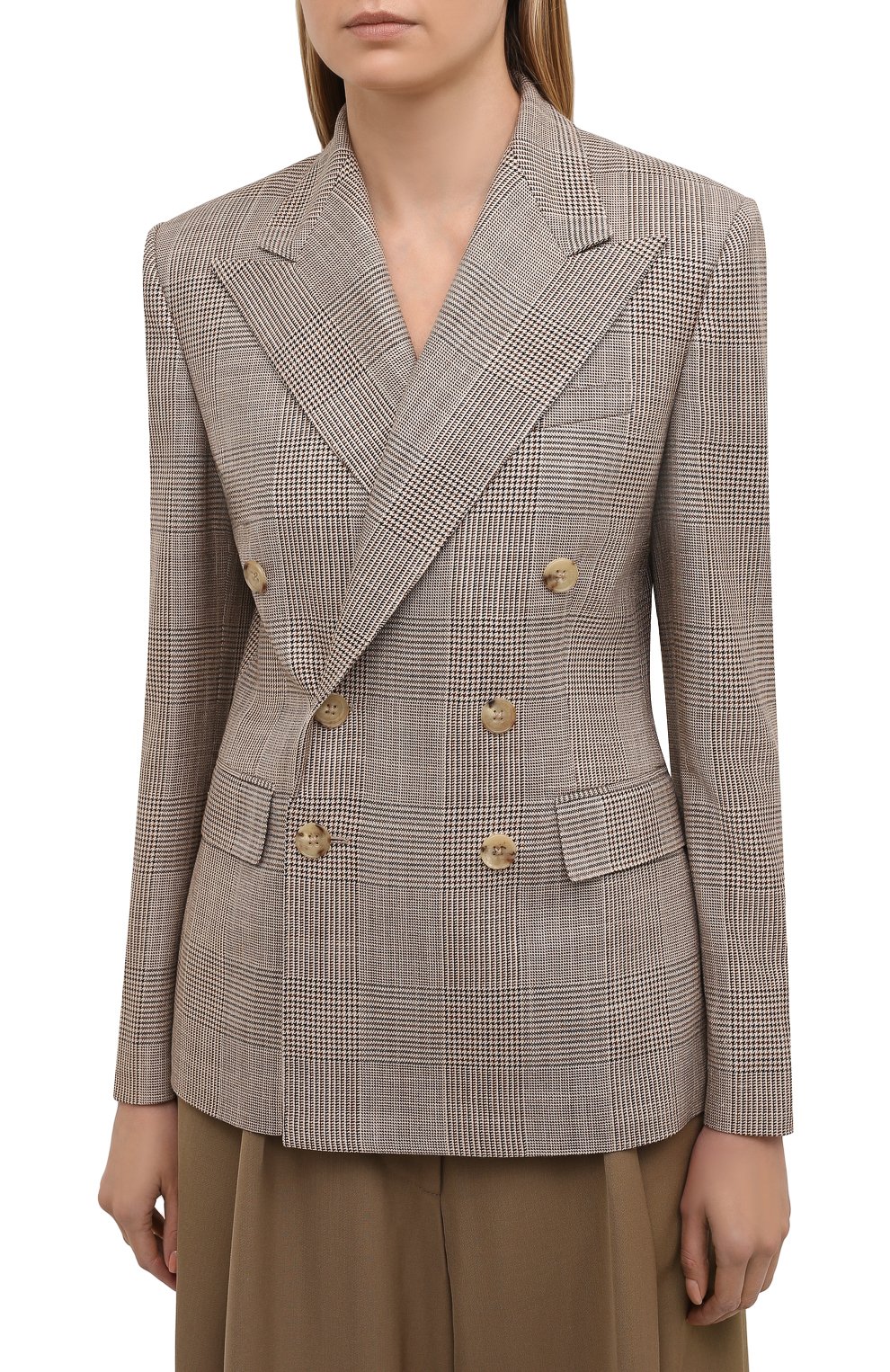 Жакет из шелка и шерсти RALPH LAUREN, арт. 290840105, фото 3