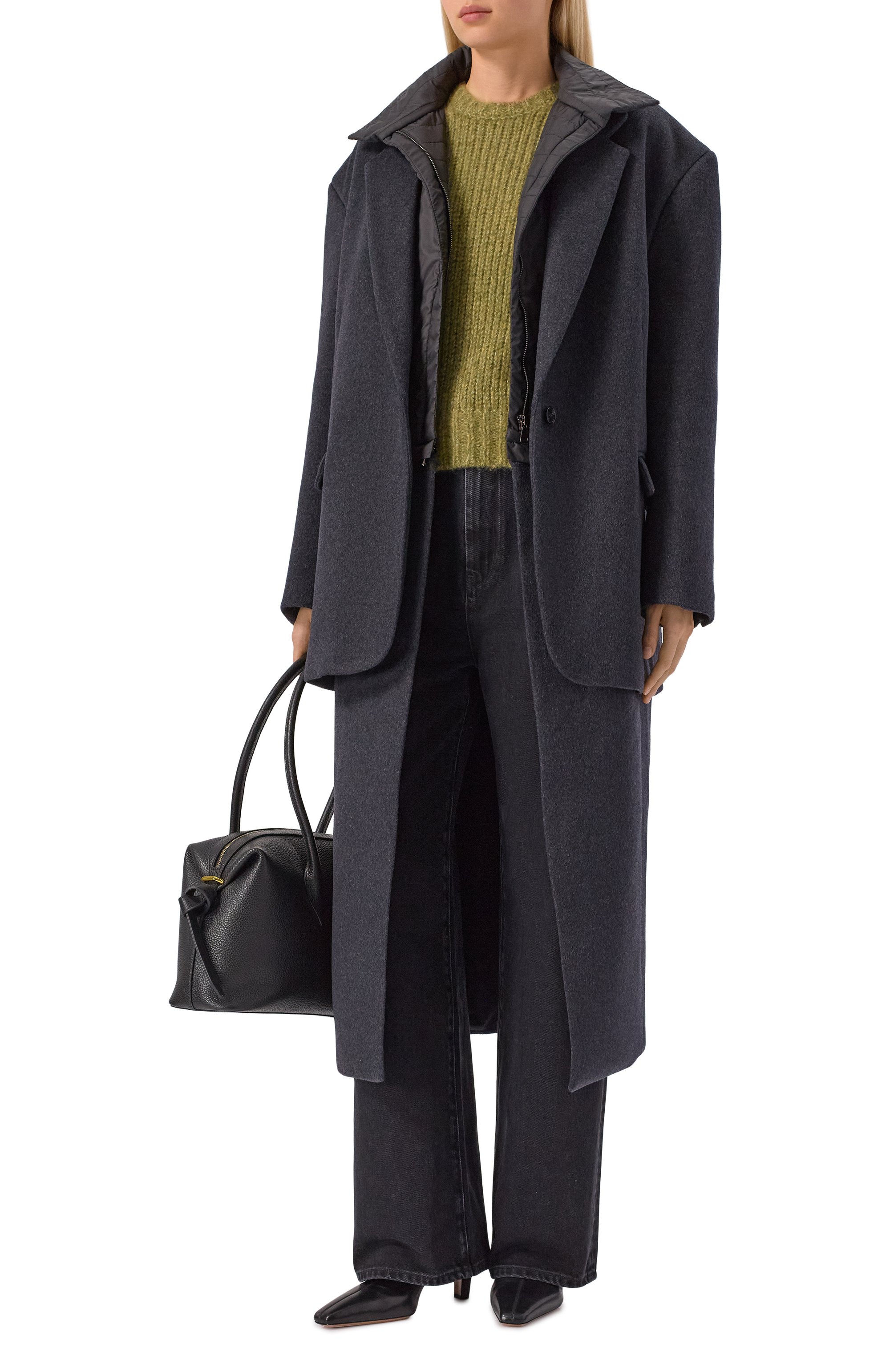 Пальто-трансформер RUBAN темно-серого цвета по цене 331000 руб., арт. RFW25/26-1.1.310.4, фото 2 Пальто-трансформер RUBAN, арт. RFW25/26-1.1.310.4, фото 2