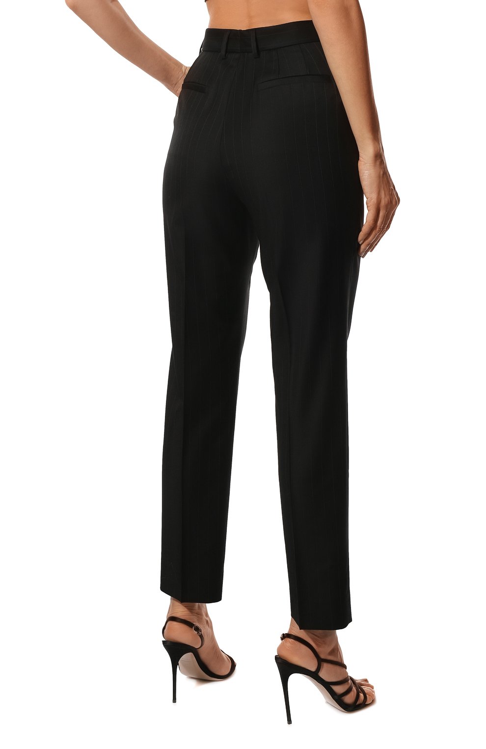 Шерстяные брюки DOLCE & GABBANA, арт. FTAM2T/FR2X8, фото 4