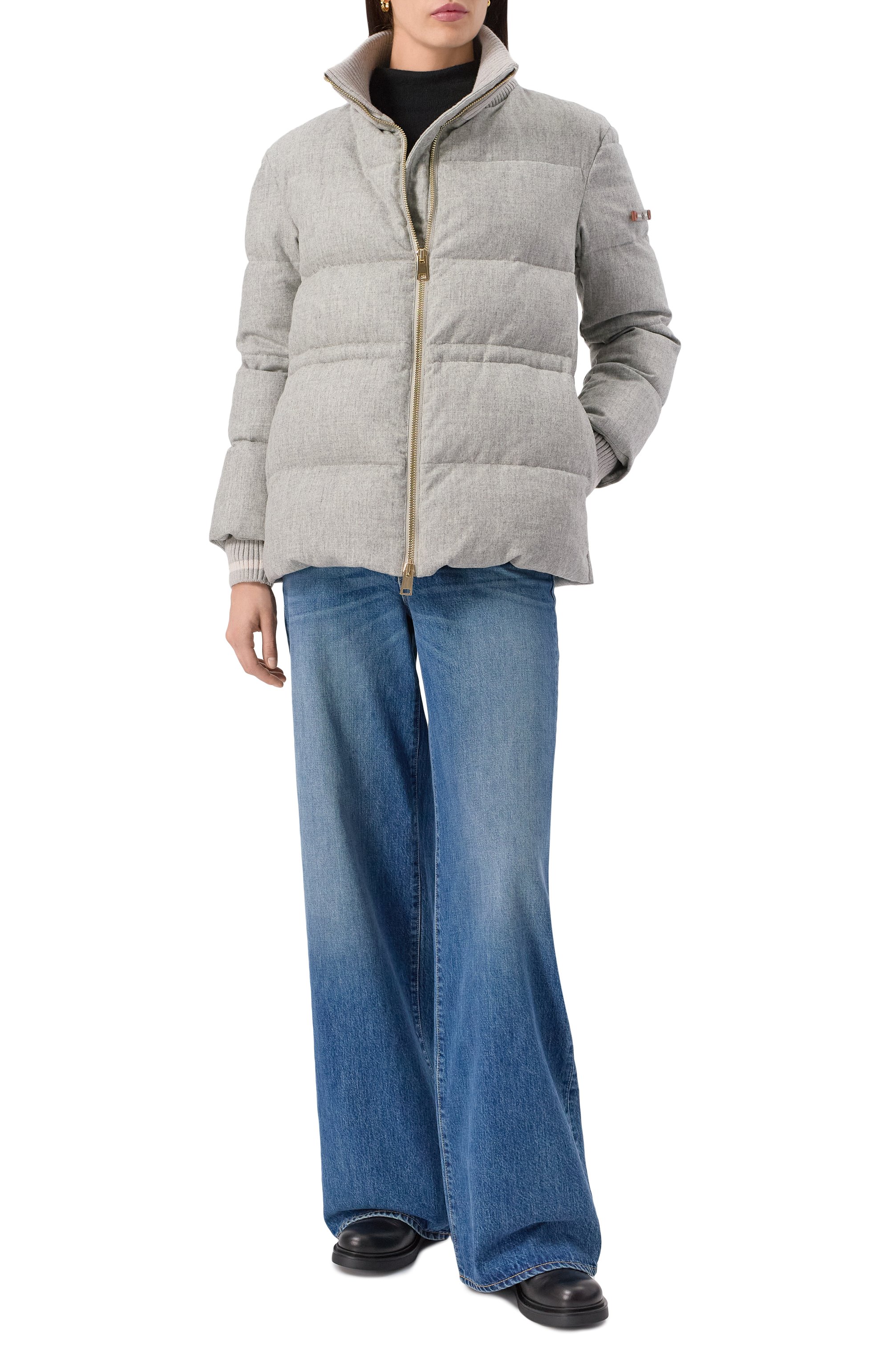 Шерстяной пуховик LORENA ANTONIAZZI, арт. PI15B/4439, фото 2