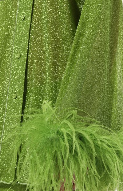 Блузка с отделкой перьями OSEREE, арт. LSF213, фото 5