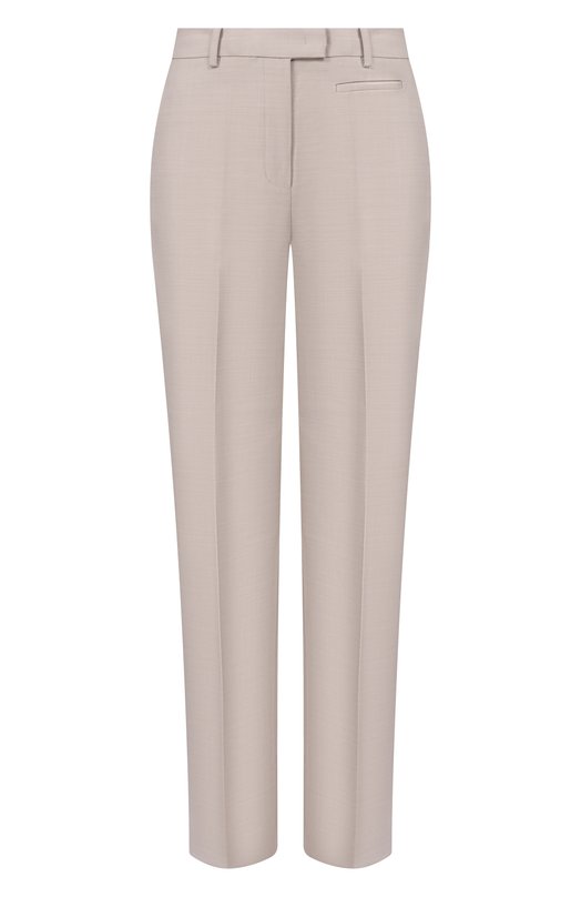 Брюки из шерсти и вискозы 12 STOREEZ 135889 Бежевый 135889