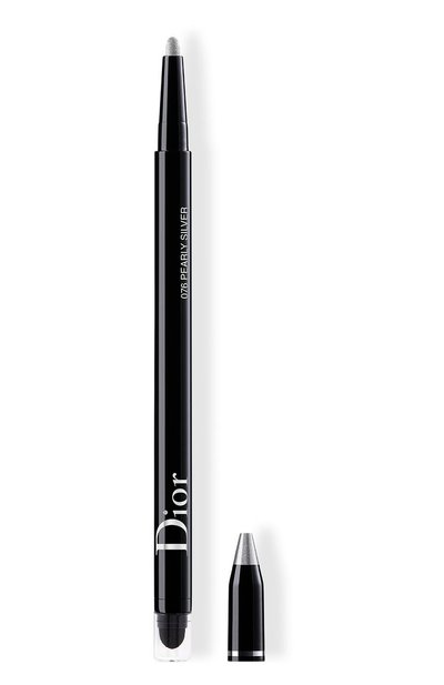 Женские подводка для глаз diorshow 24h stylo, 076 жемчужный серебряный DIOR, арт. C014300076