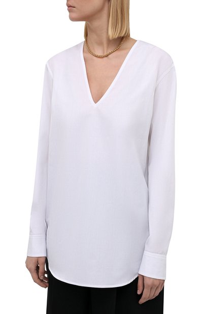 Хлопковая блузка DRIES VAN NOTEN, арт. 212-010724-3169, фото 3