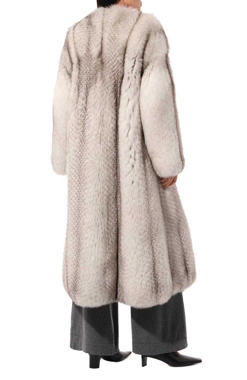 Шуба из меха лисы GIULIA GURMAN, арт. J4OS125T8WG, фото 4