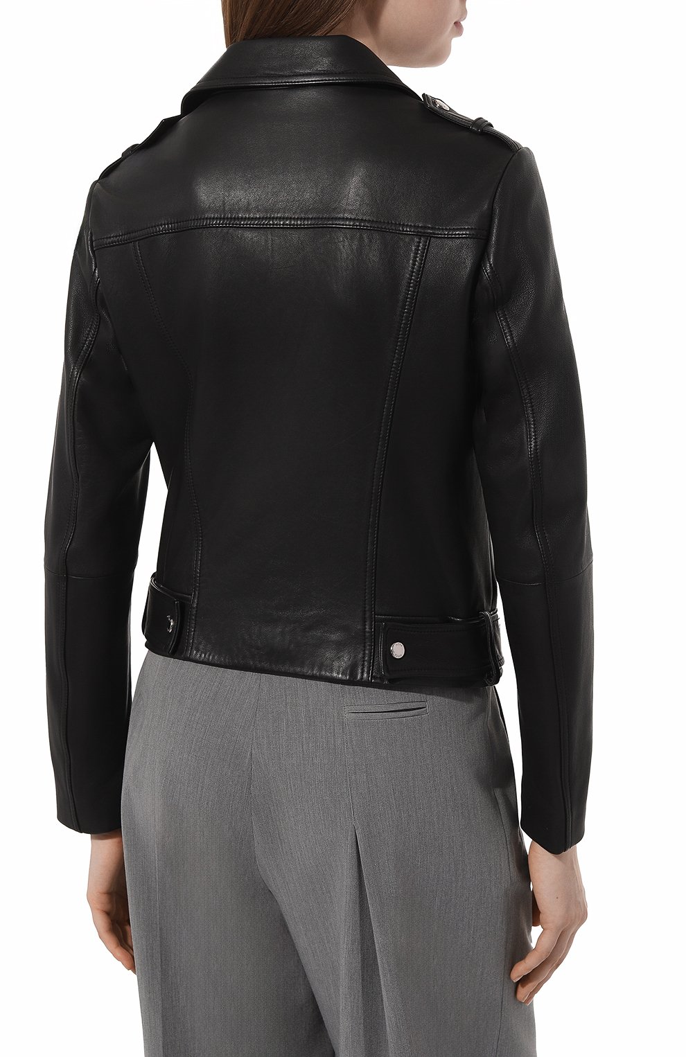 Кожаная куртка BOSS ORANGE, арт. 50510964, фото 4