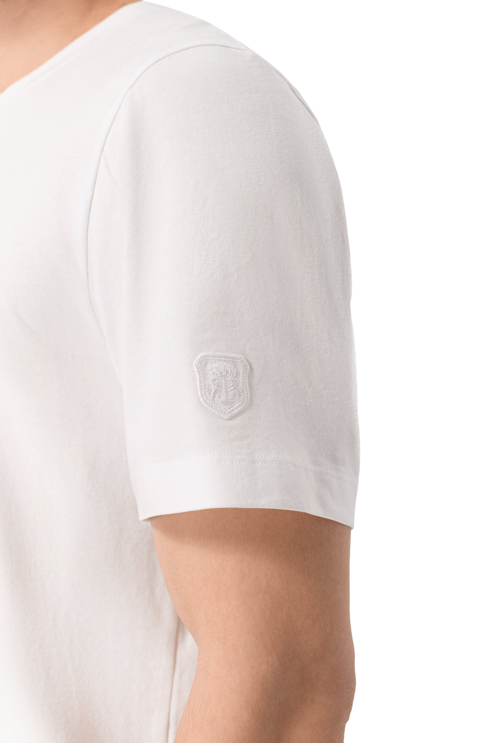 Хлопковая футболка CORNELIANI, арт. 27G586/2725028, фото 5