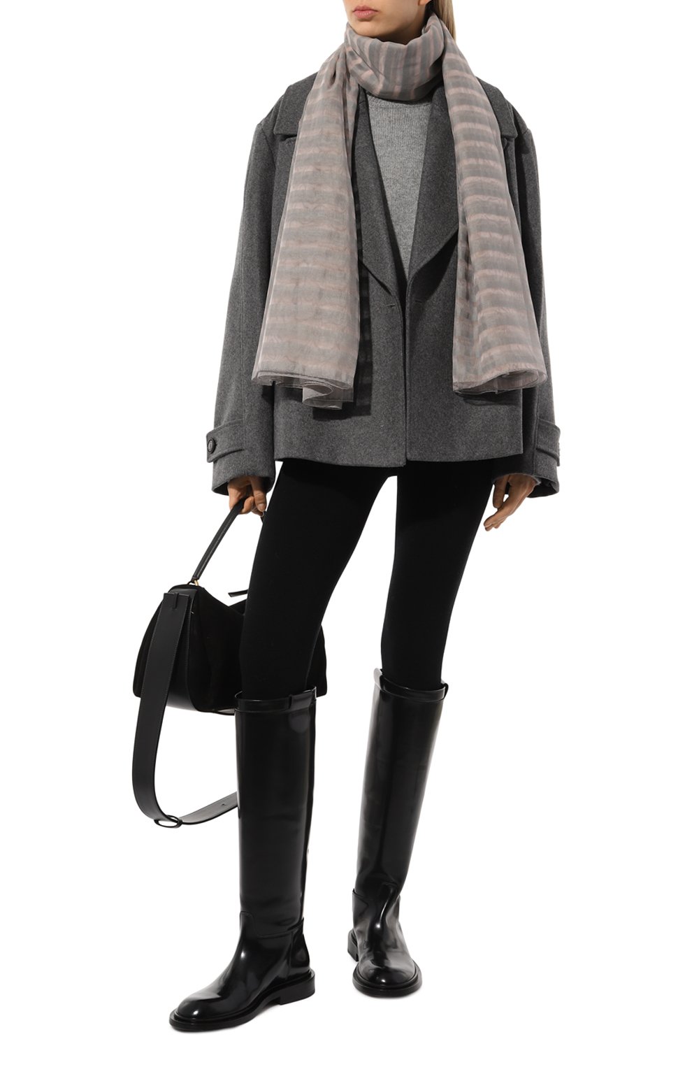 Шелковый шарф GIORGIO ARMANI, арт. 795212/4R125, фото 2