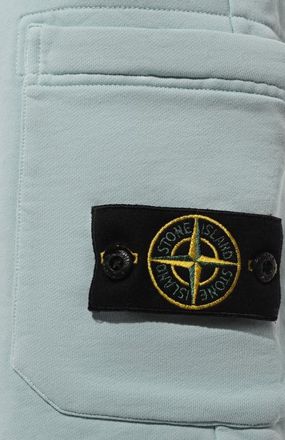 Хлопковые шорты STONE ISLAND, арт. 64651, фото 5