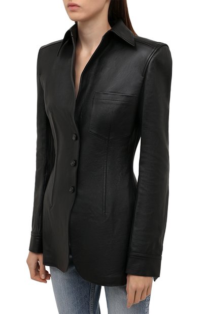 Кожаный жакет ALEXANDER WANG, арт. 1WC3211461, фото 3
