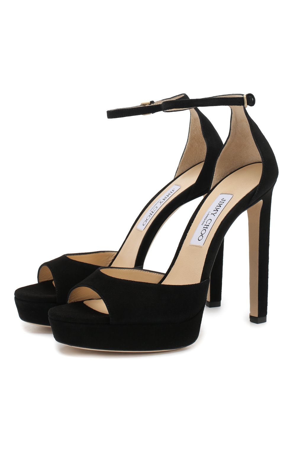 Замшевые босоножки pattie 130 JIMMY CHOO, арт. PATTIE 130/SUE, фото 1