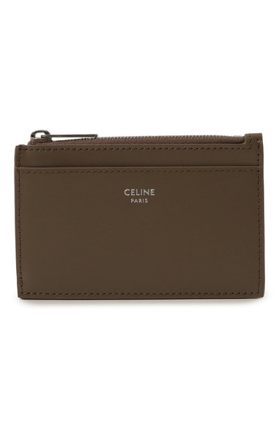 Мужской кожаный футляр для кредитных карт CELINE, арт. 10F99/3FFN