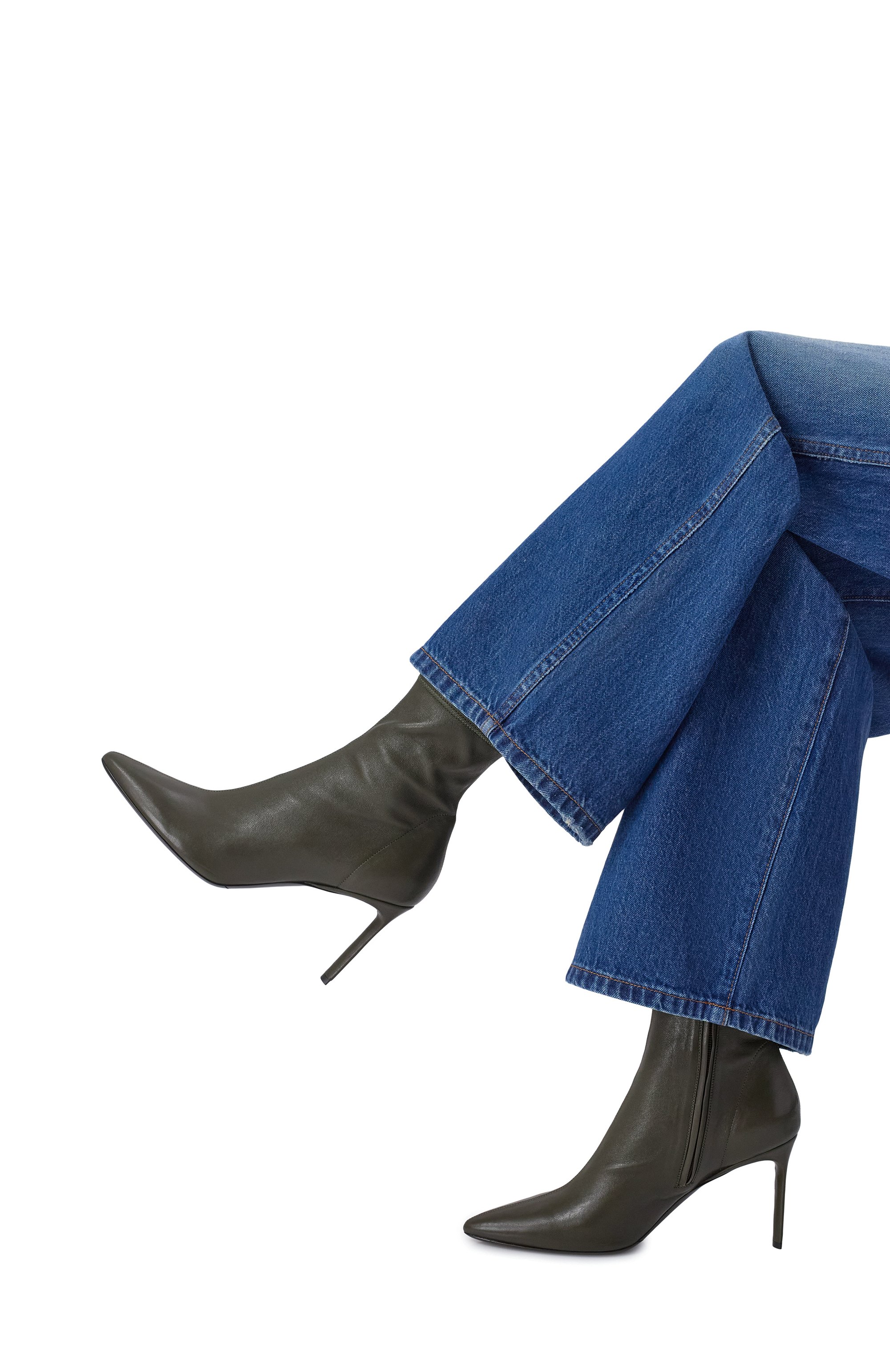 Кожаные ботильоны CO, арт. 0100STLP-0LI, фото 2