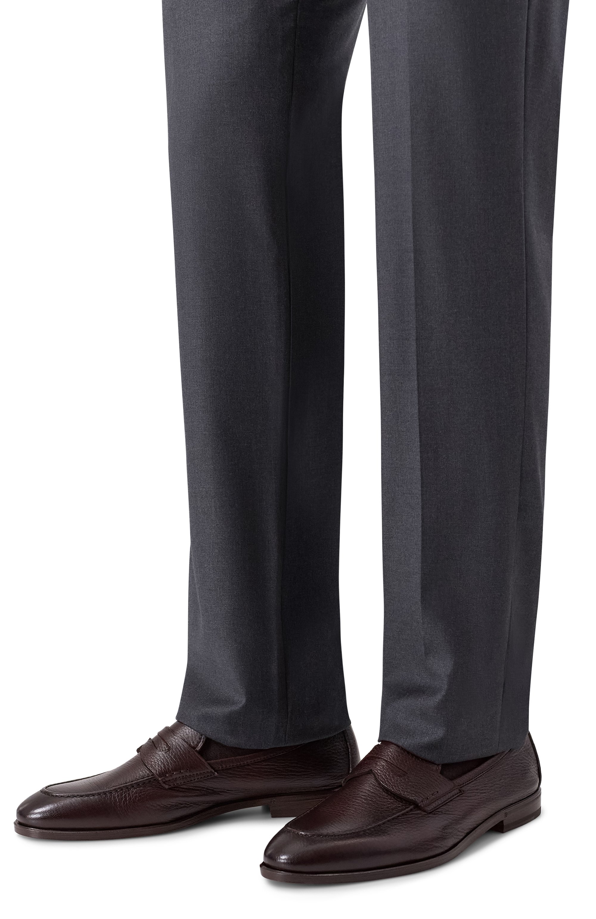 Кожаные пенни-лоферы H`D`S`N BARACCO, арт. 75408.C.2*/CERV0, фото 3