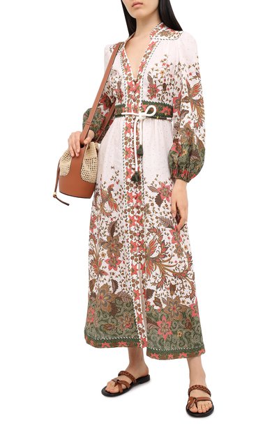 Льняное платье ZIMMERMANN, арт. 7845DEMP, фото 2