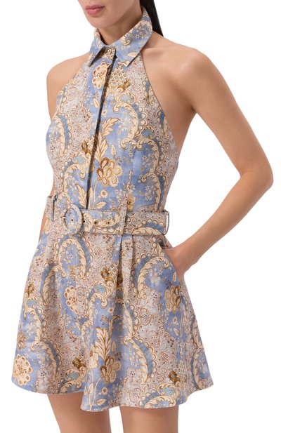 Льняной комбинезон ZIMMERMANN, арт. 3117YRS263, фото 3