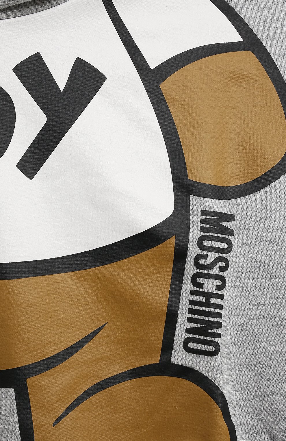 Хлопковое худи MOSCHINO, арт. HRF03X/LCA69/4-8, фото 3