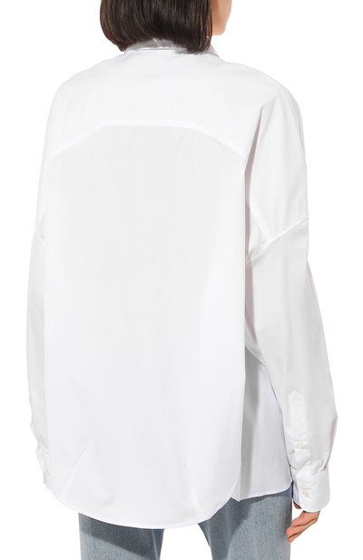 Хлопковая рубашка DRIES VAN NOTEN, арт. 231-010706-6321, фото 4