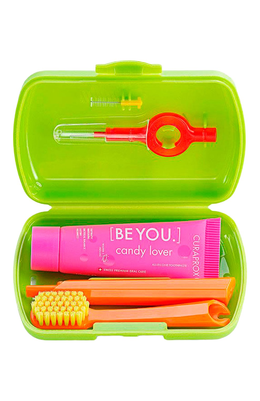 Дорожный набор be you зеленом боксе CURAPROX, арт. 7612412429916, фото 1
