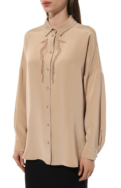 Шелковая блузка AKHMADULLINA, арт. 1225.2BL603/S102, фото 3