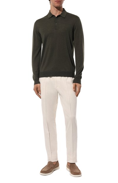 Поло из шерсти и шелка GRAN SASSO, арт. 57132/13190, фото 2