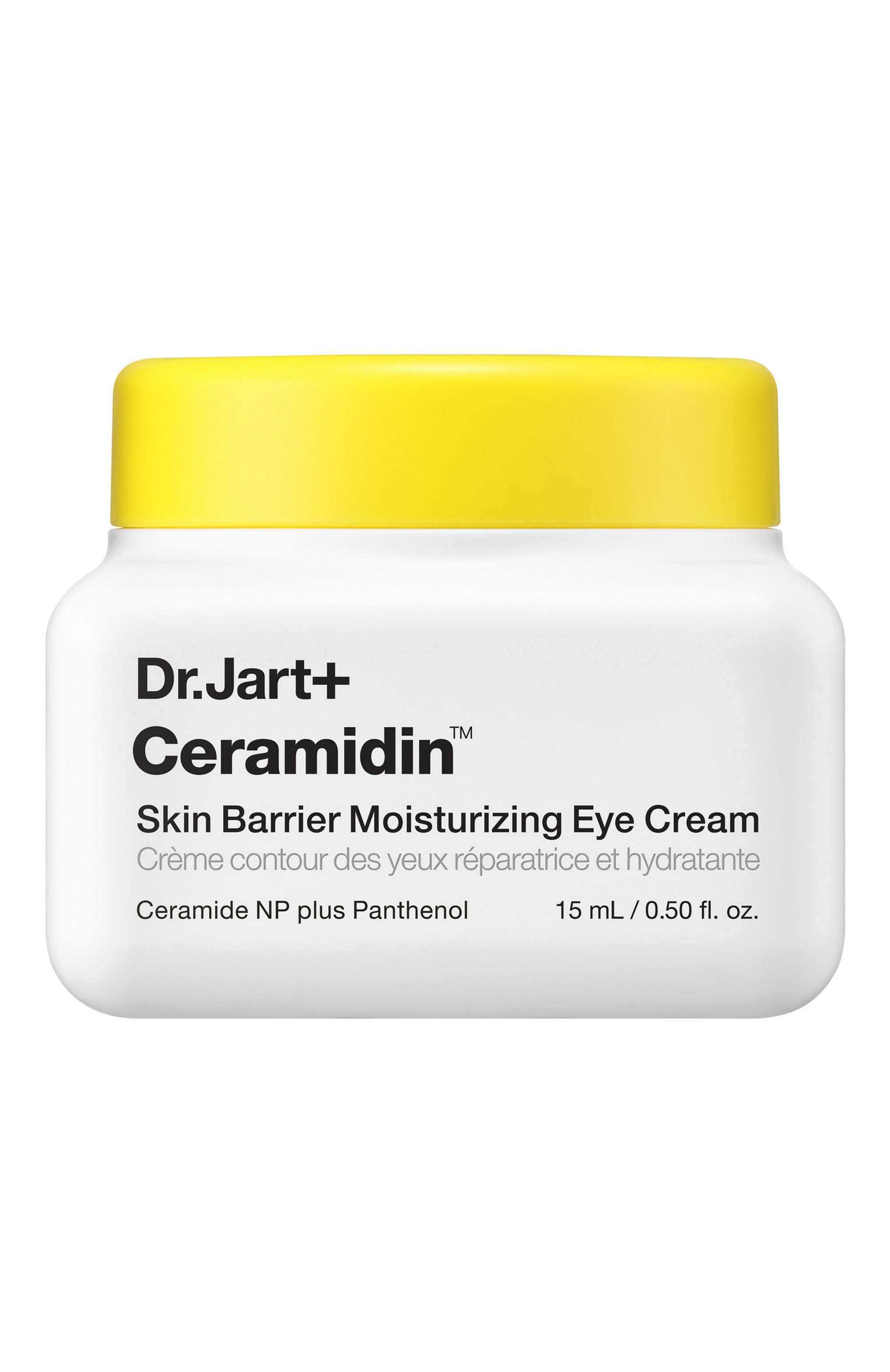 Увлажняющий и освежающий крем для кожи вокруг глаз ceramidin (15ml) DR.JART+ бесцветного цвета по цене 3900 руб., арт. 8809844997635, фото 1 Увлажняющий и освежающий крем для кожи вокруг глаз ceramidin (15ml) DR.JART+, арт. 8809844997635, фото 1