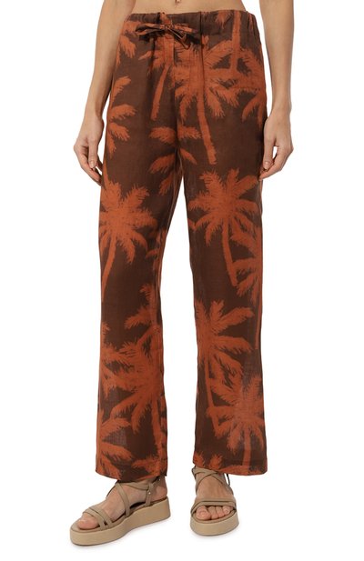 Льняные брюки MANEBI, арт. A68BM, фото 3