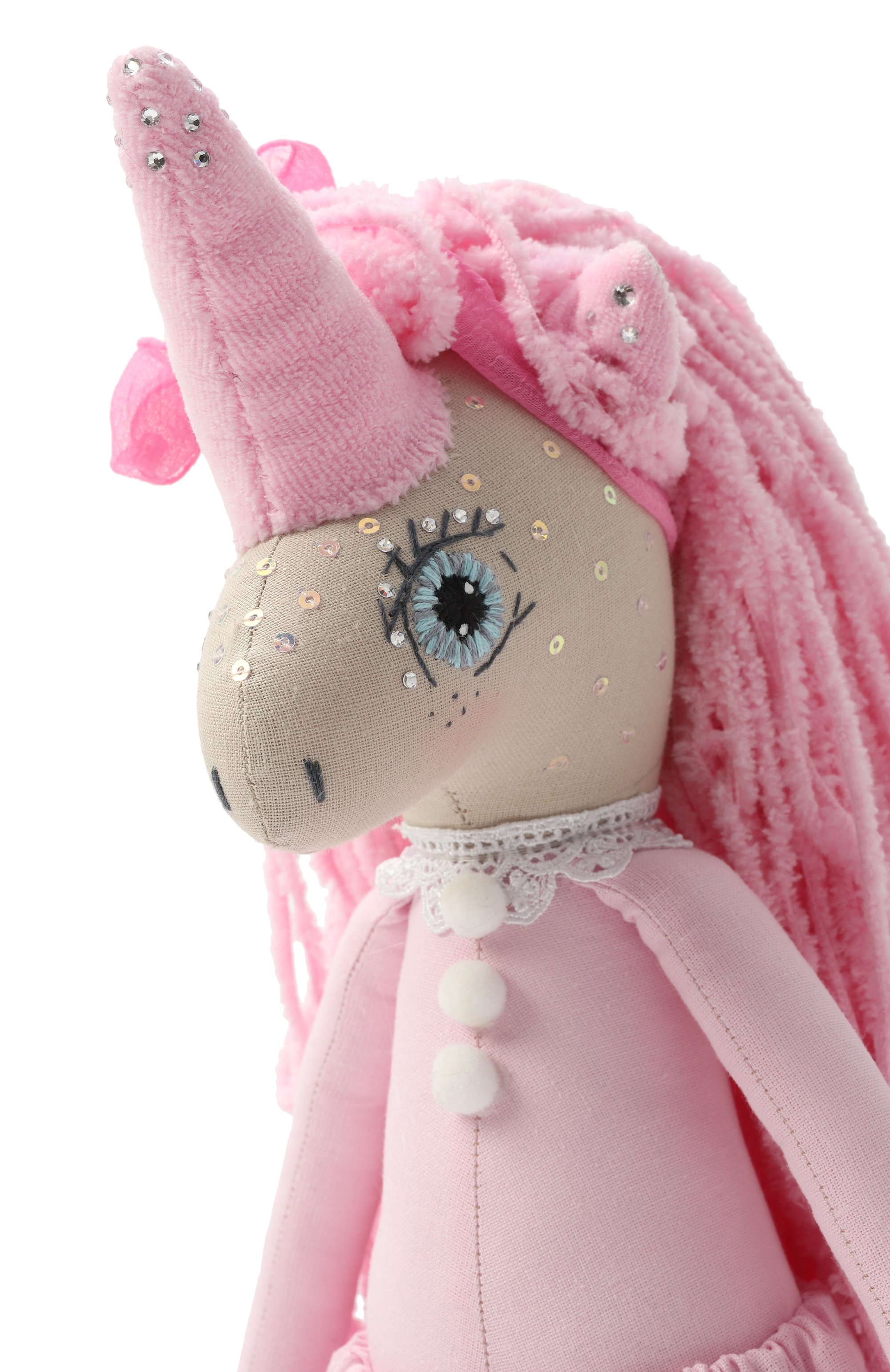 Мягкая игрушка единорог тильда CAROLON, арт. МИ-25-ТК-001-1, фото 4