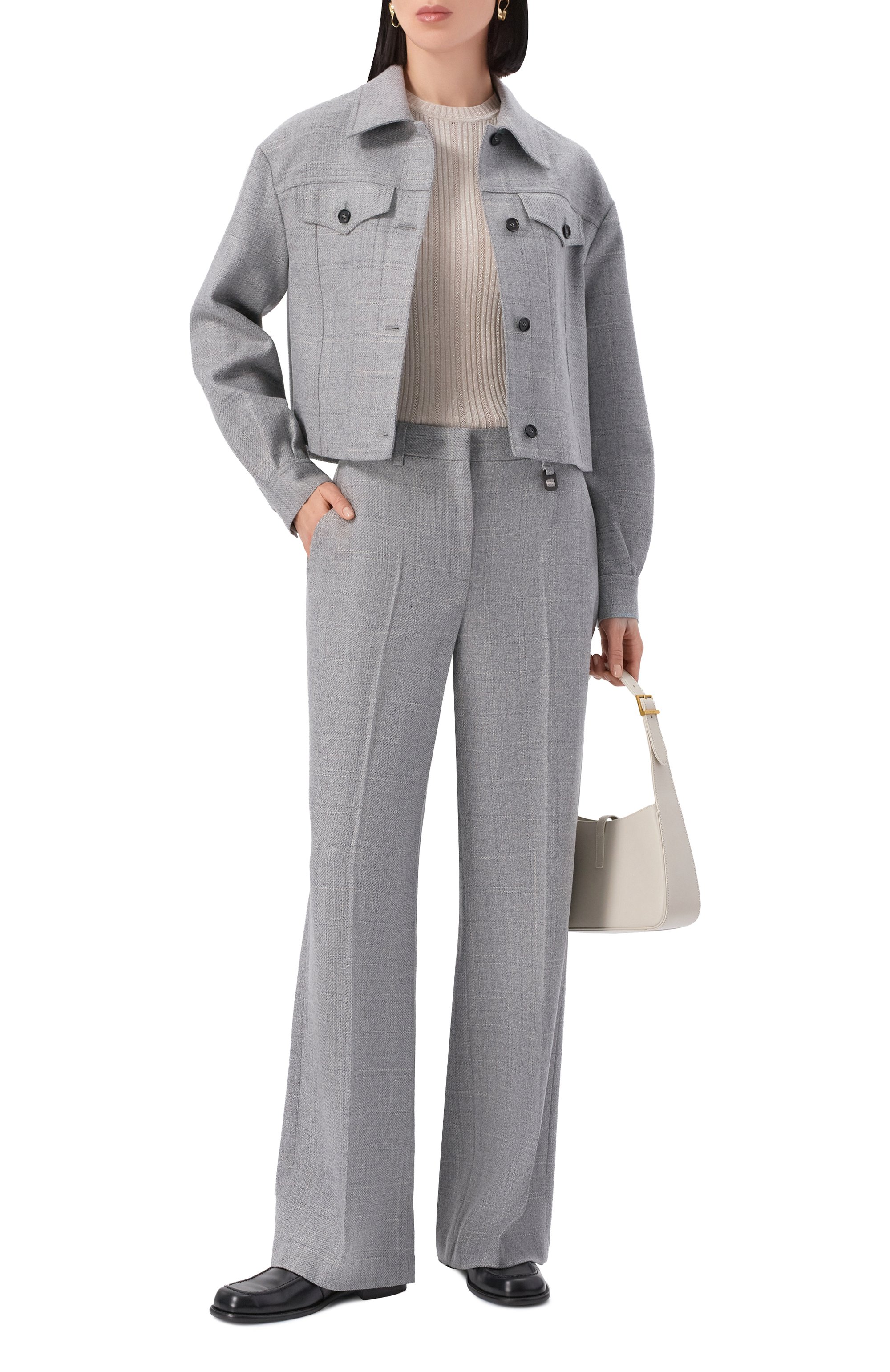 Жакет из шерсти и вискозы LORENA ANTONIAZZI, арт. GA43A/5024, фото 2