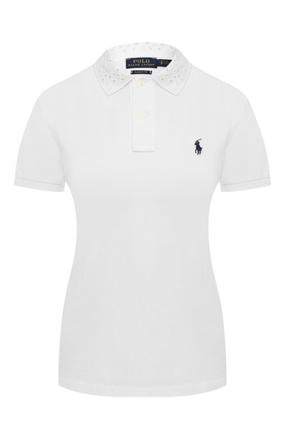 Женское хлопковое поло POLO RALPH LAUREN, арт. 211744674