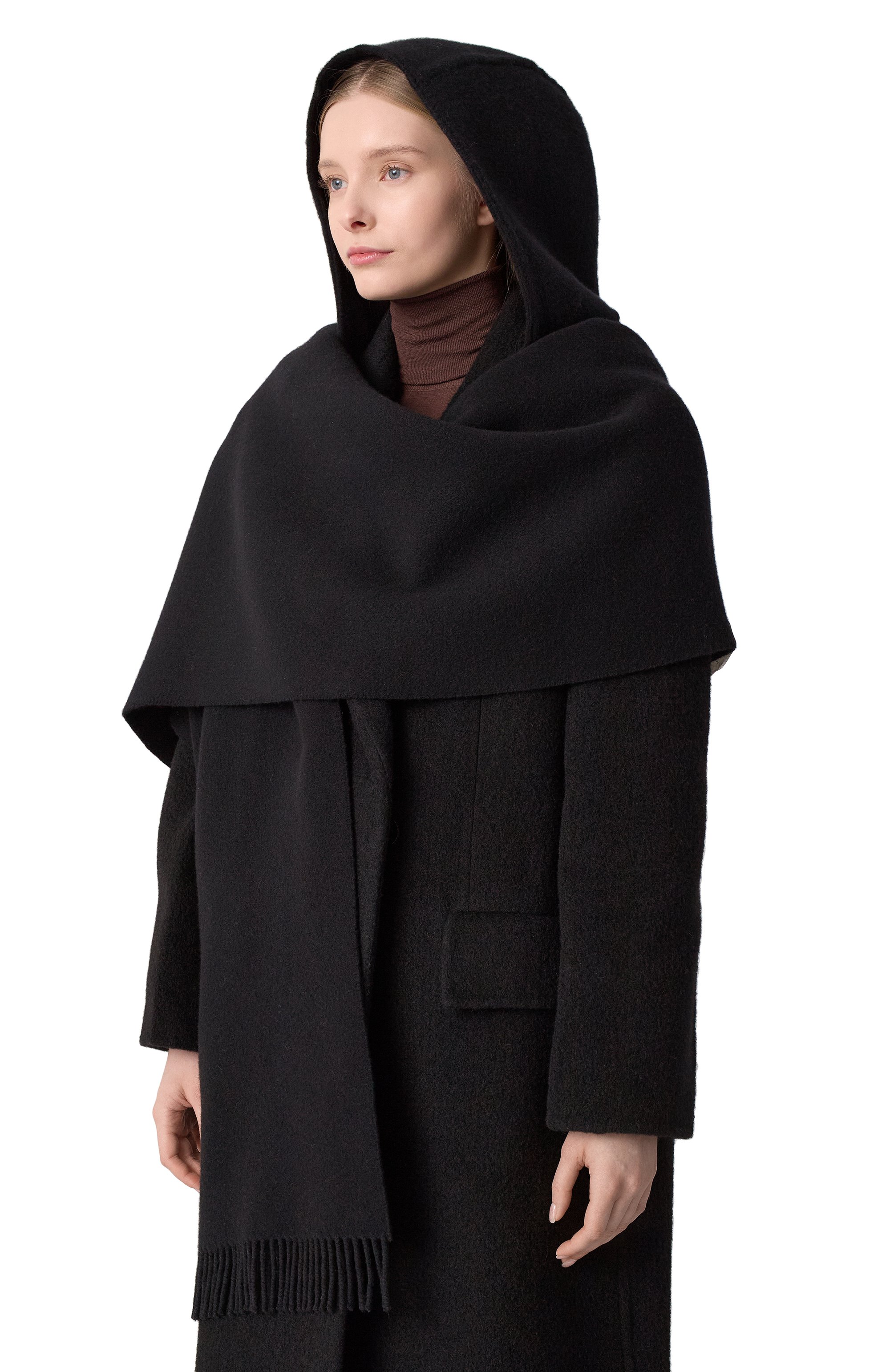 Накидка из шерсти и кашемира BRUNELLO CUCINELLI, арт. MSCDAGW83, фото 2