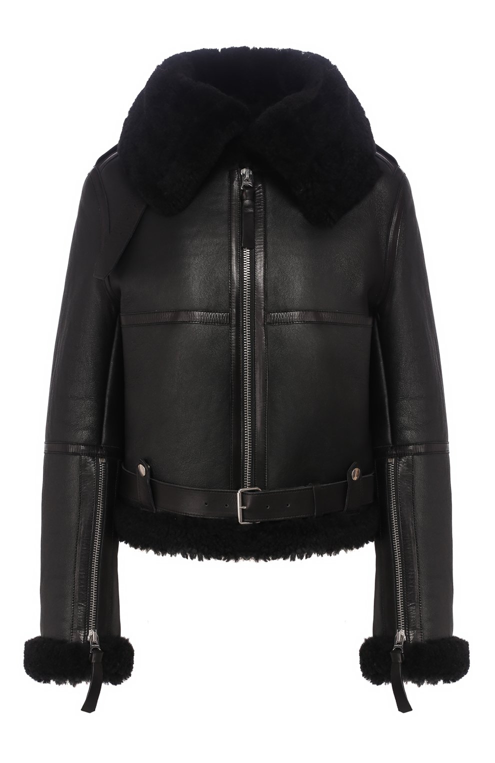 Дубленка ACNE STUDIOS черного цвета по цене 266500 руб., арт. A70021, фото 1 Дубленка ACNE STUDIOS, арт. A70021, фото 1
