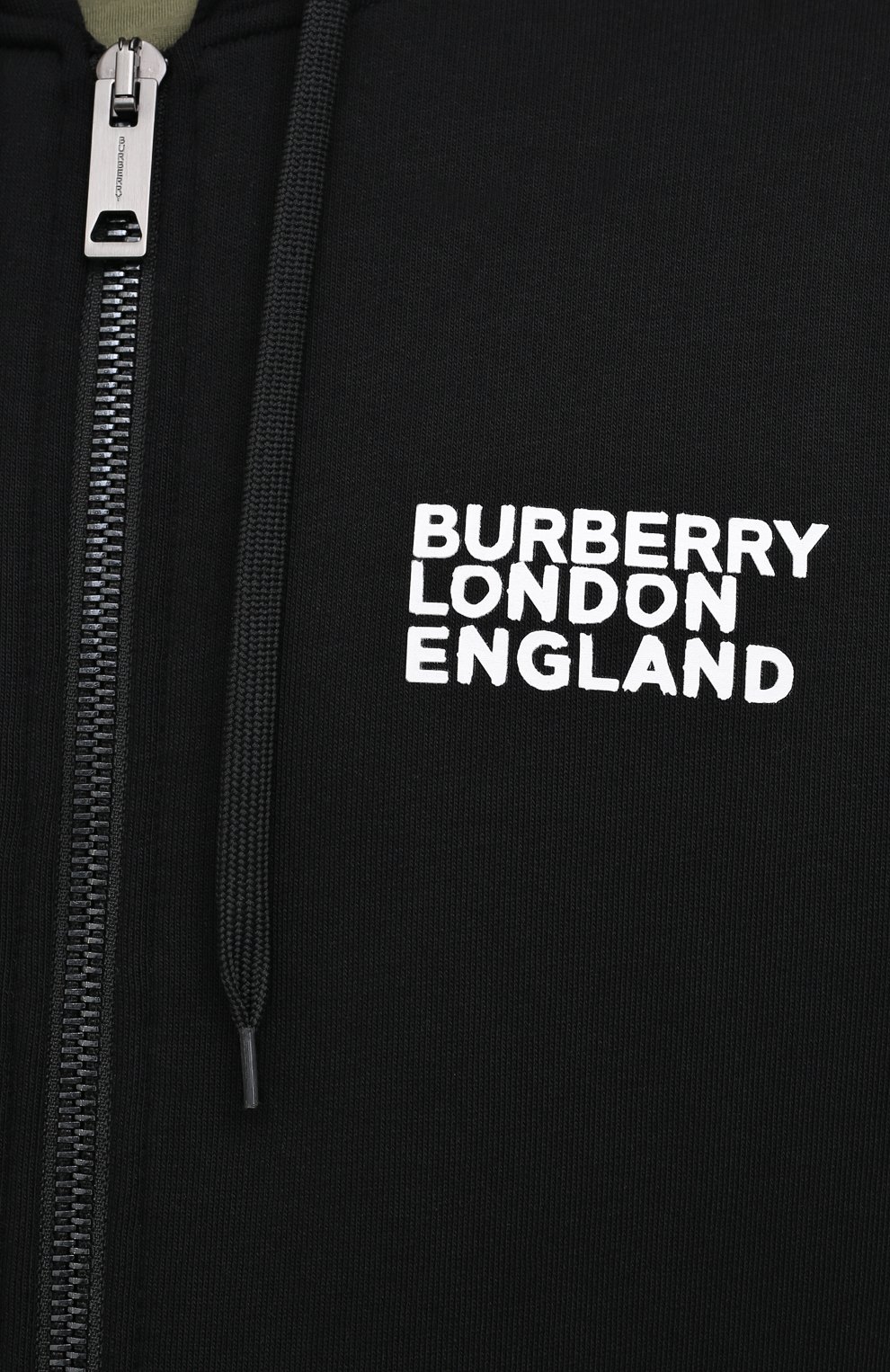 Хлопковая толстовка BURBERRY, арт. 8037582, фото 5