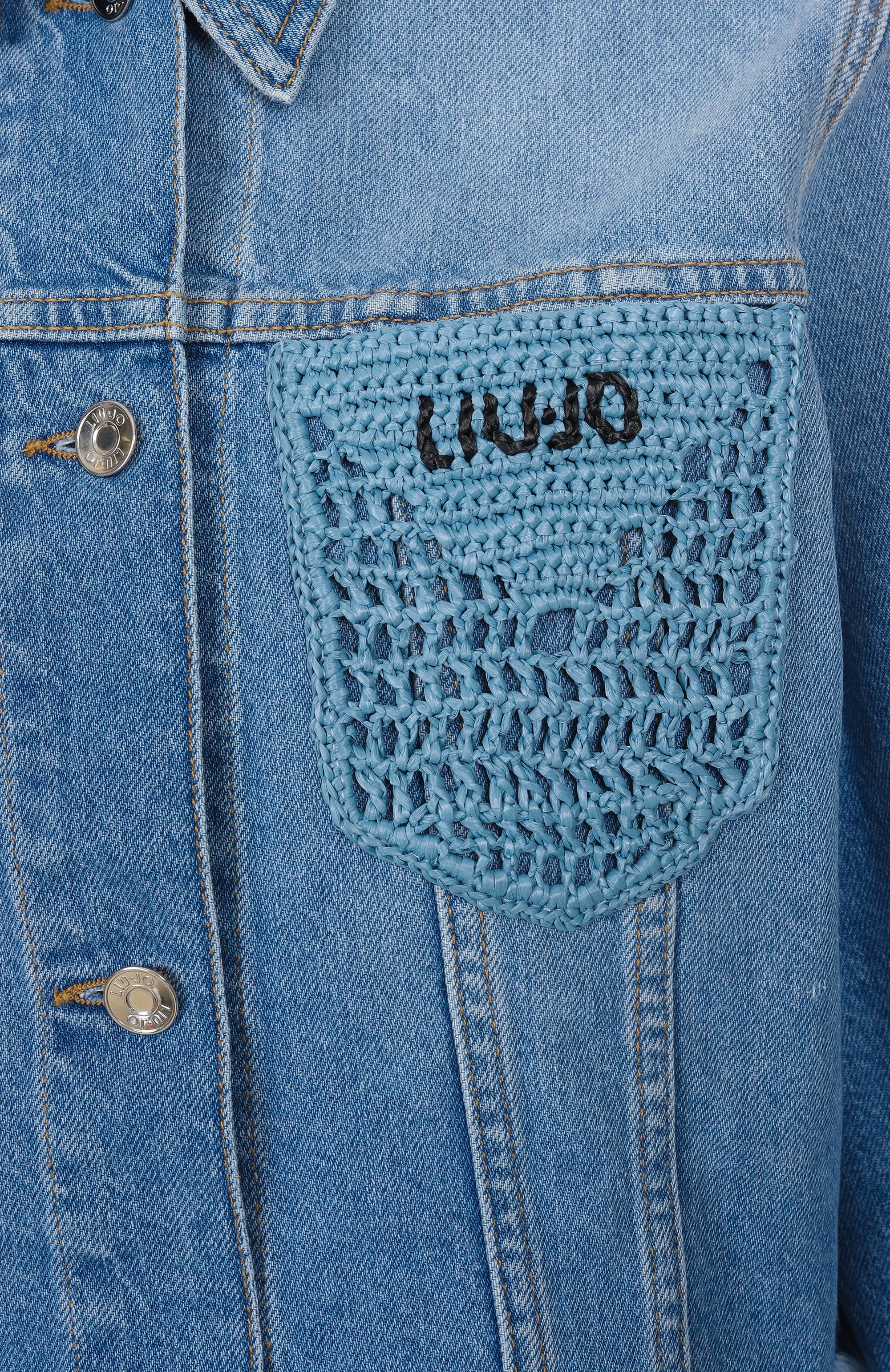 Джинсовая куртка LIU JO, арт. WA5446D4666, фото 6
