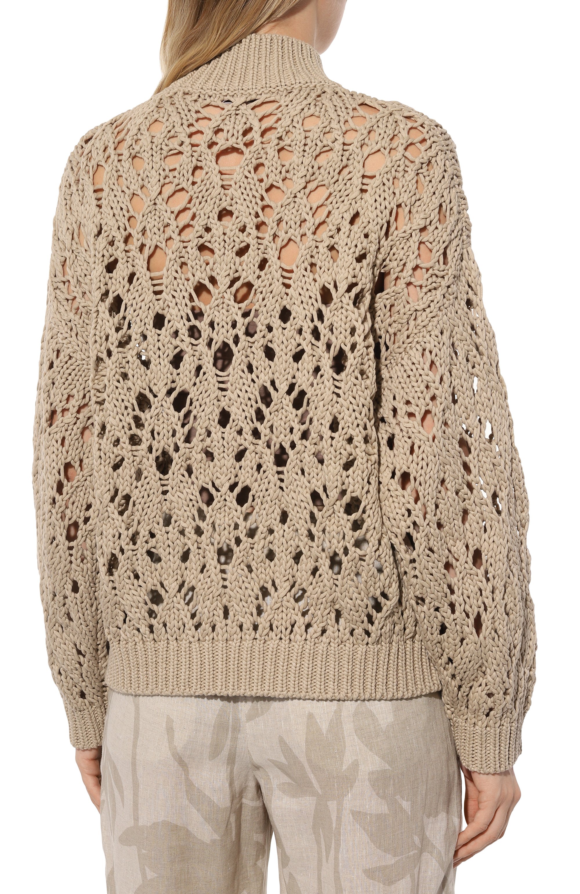 Хлопковый кардиган BRUNELLO CUCINELLI, арт. M8E387606, фото 4