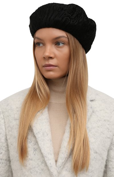 Берет из каракульчи FURLAND, арт. 0003801710063900000, фото 2