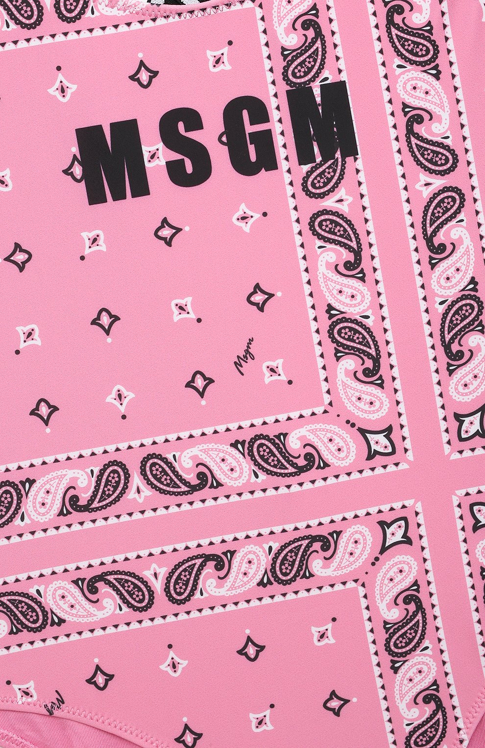 Слитный купальник MSGM KIDS, арт. MS027253, фото 3