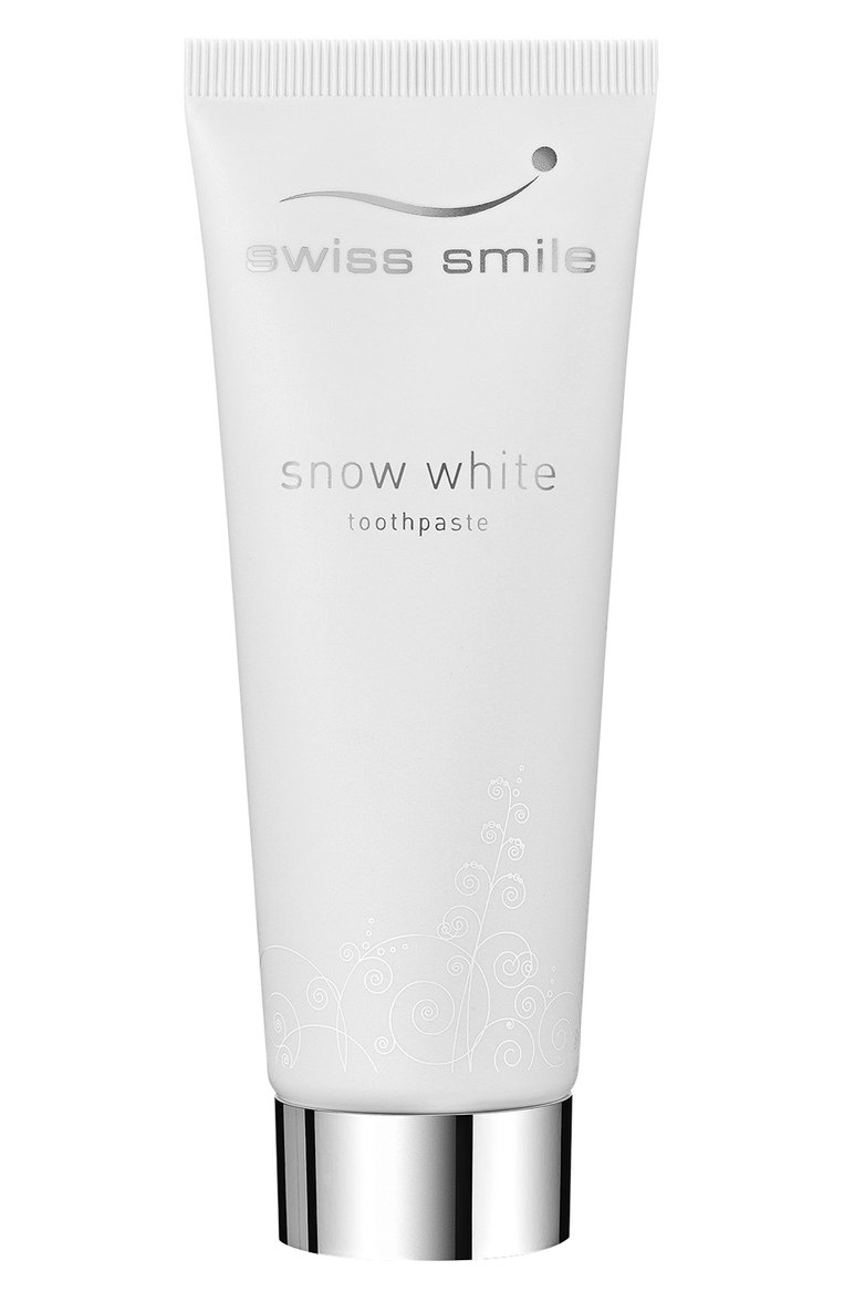 Отбеливающая зубная паста snow white (75ml) SWISS SMILE бесцветного цвета, арт. 7640131976022 | Фото 1 (Региональные ограничения белый список (Axapta Mercury): Не проставлено; Нос: Не проставлено)