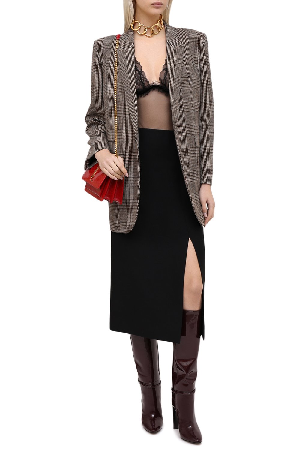 Боди SAINT LAURENT, арт. 635835/Y4B30, фото 2