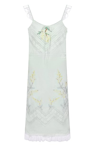 Женское хлопковое платье VALENTINO, арт. 8B3VAJL0/97Y