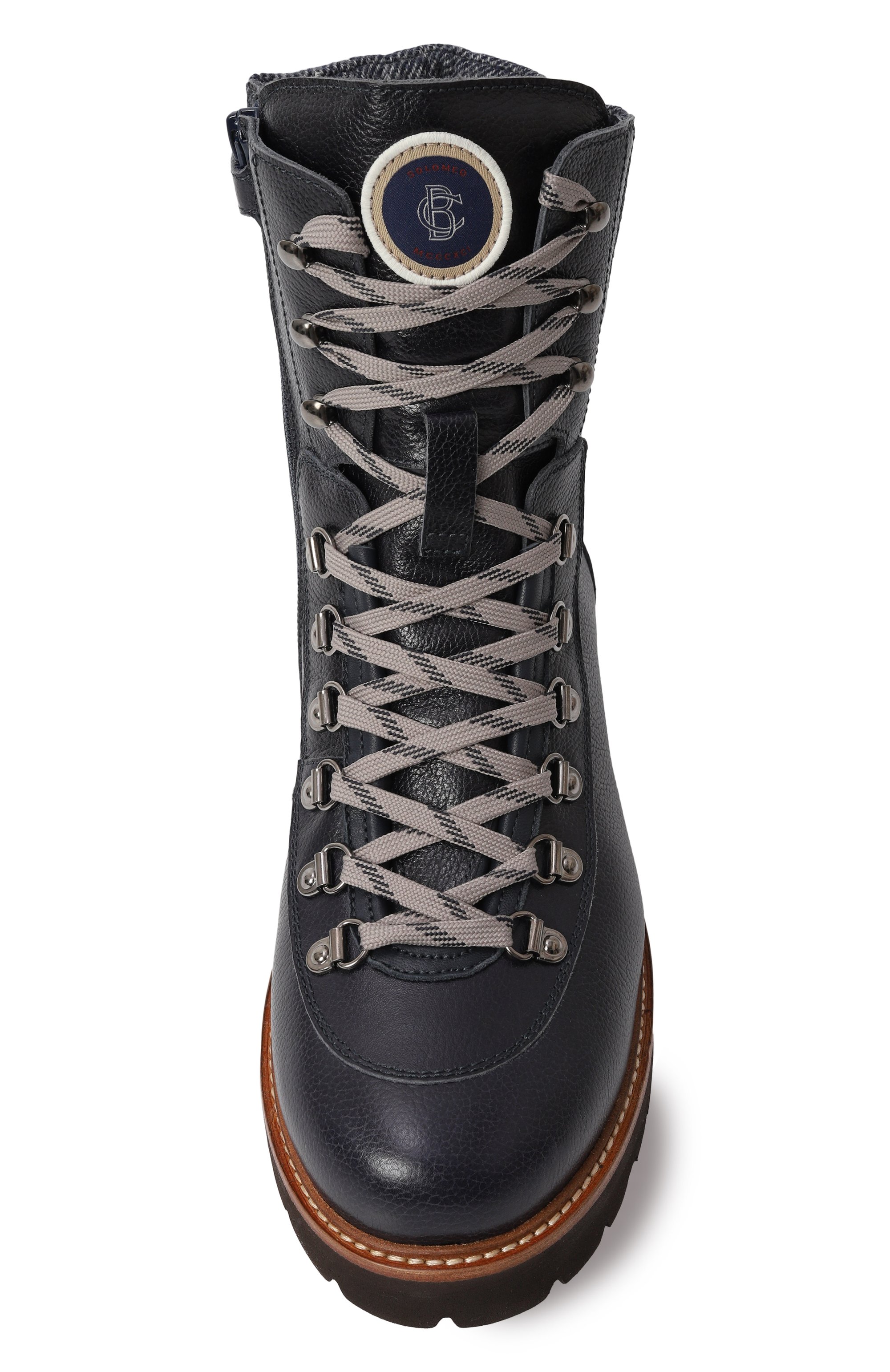 Кожаные ботинки BRUNELLO CUCINELLI, арт. BNAFM1G155, фото 4