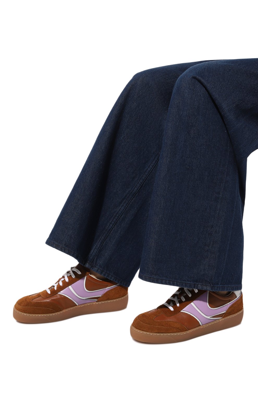 Комбинированные кеды DRIES VAN NOTEN, арт. WW232-382, фото 3