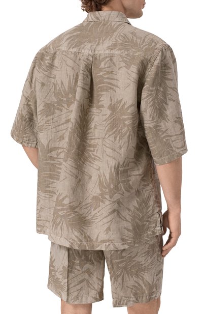 Льняная рубашка INLINUM, арт. STEFAN0/TR0PICAL, фото 4