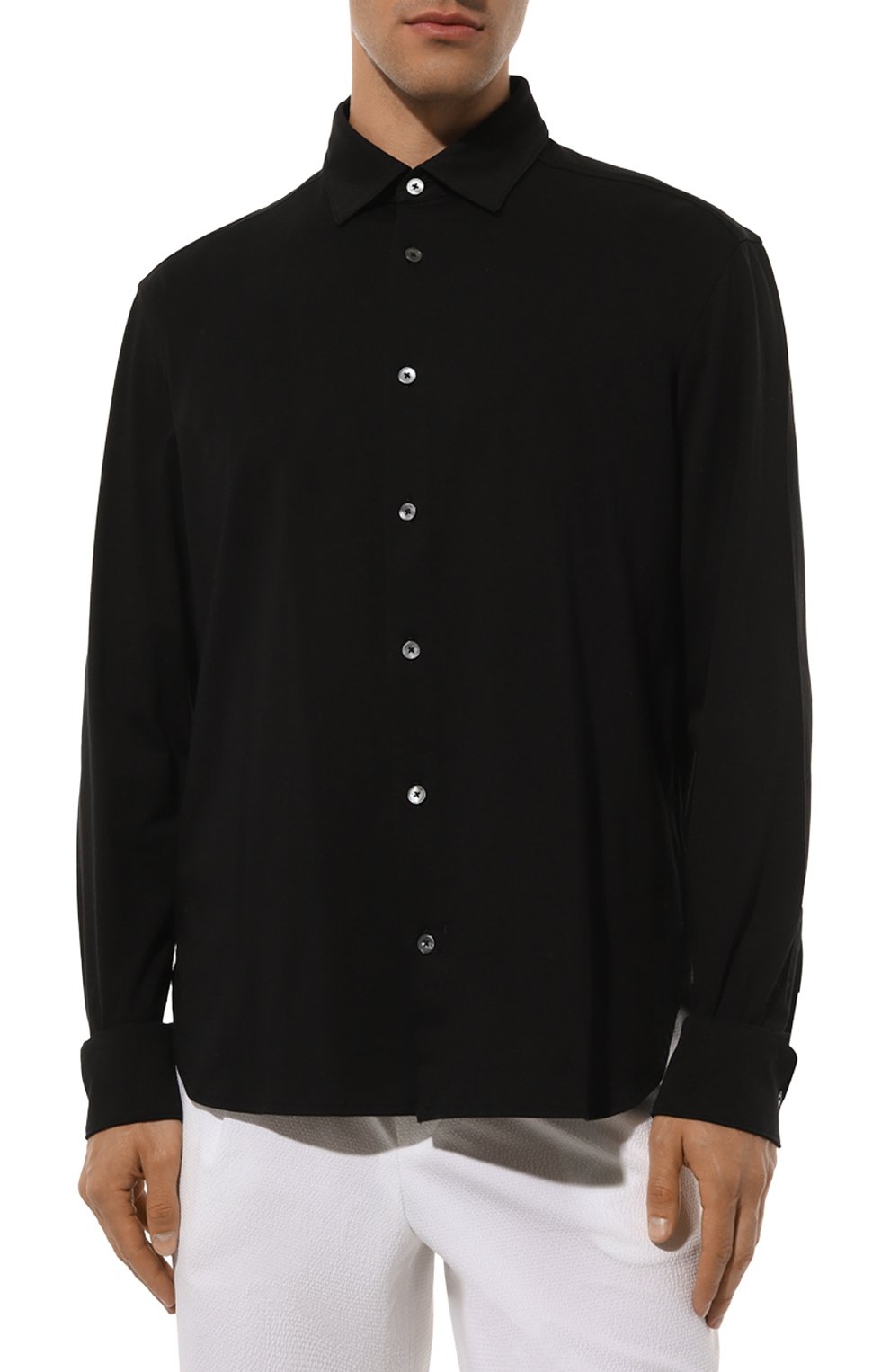 Хлопковая рубашка ZEGNA, арт. UB360A5/B766001, фото 3