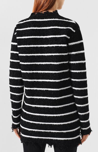 Пуловер в полоску BALMAIN, арт. RF06037/K363, фото 4