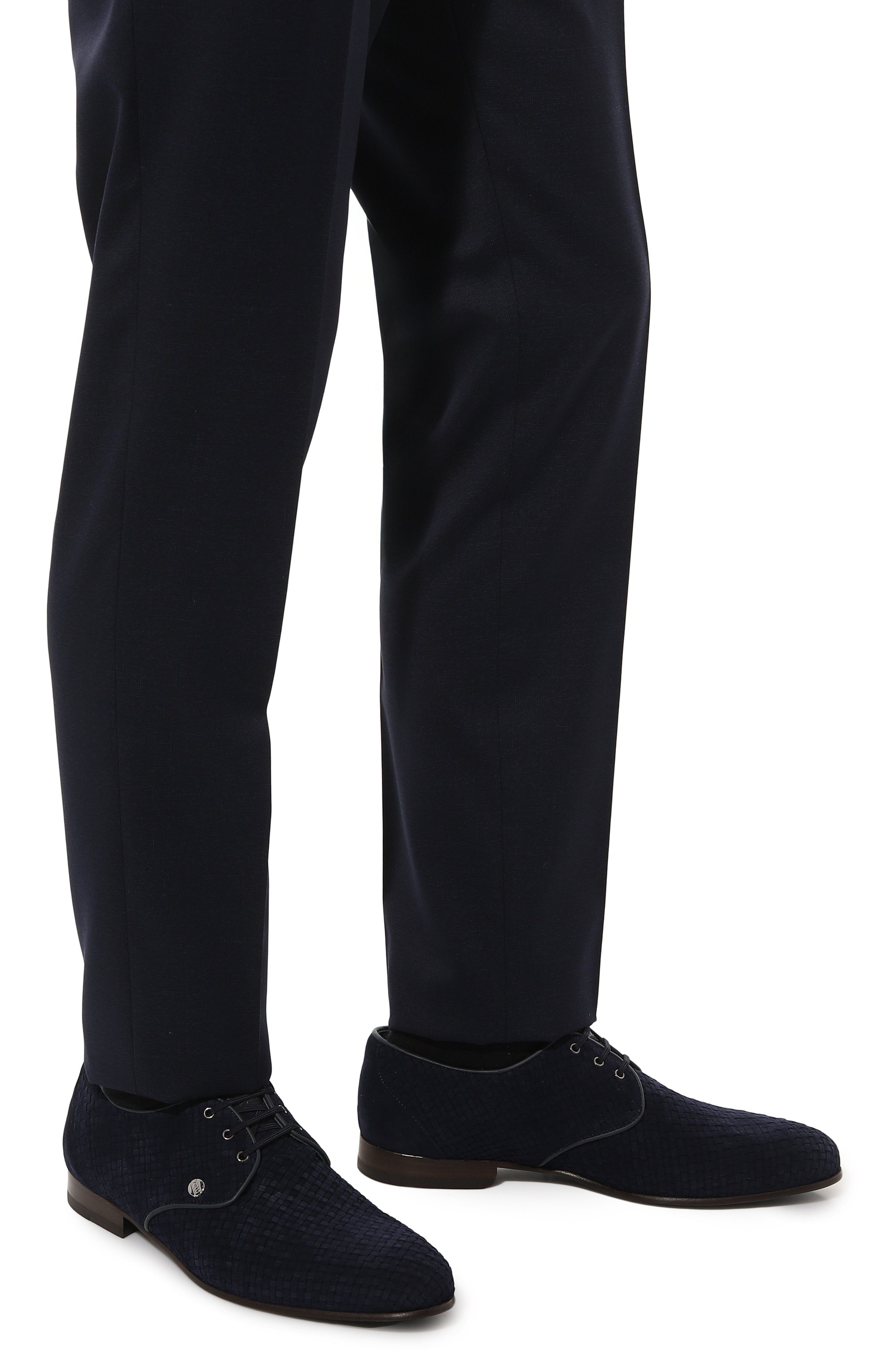 Замшевые дерби ZILLI, арт. H0088AM1003VLBW01, фото 3