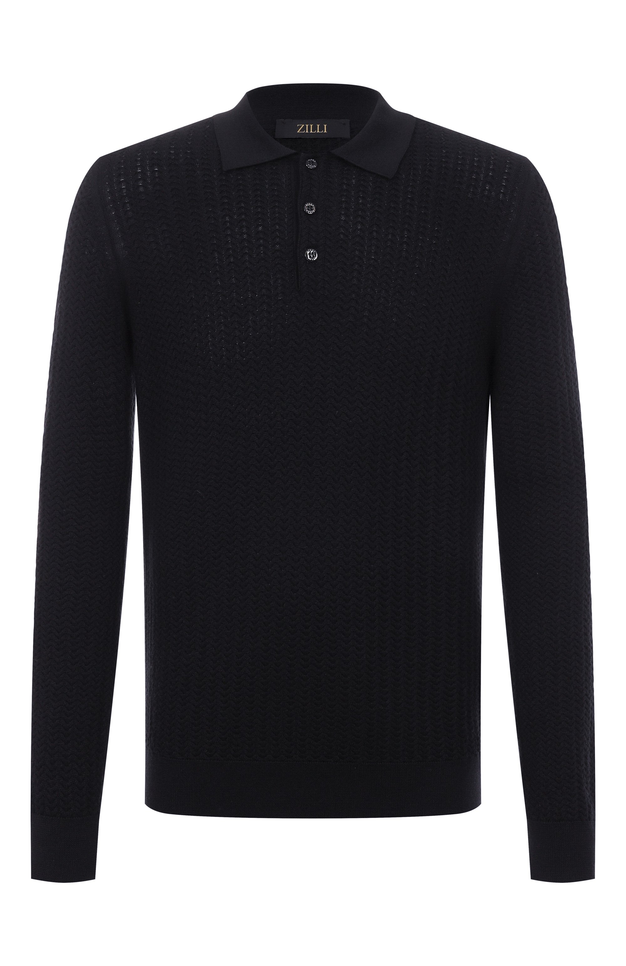 Поло из шерсти и шелка ZILLI, арт. KBP001M0230VZCAB0, фото 1